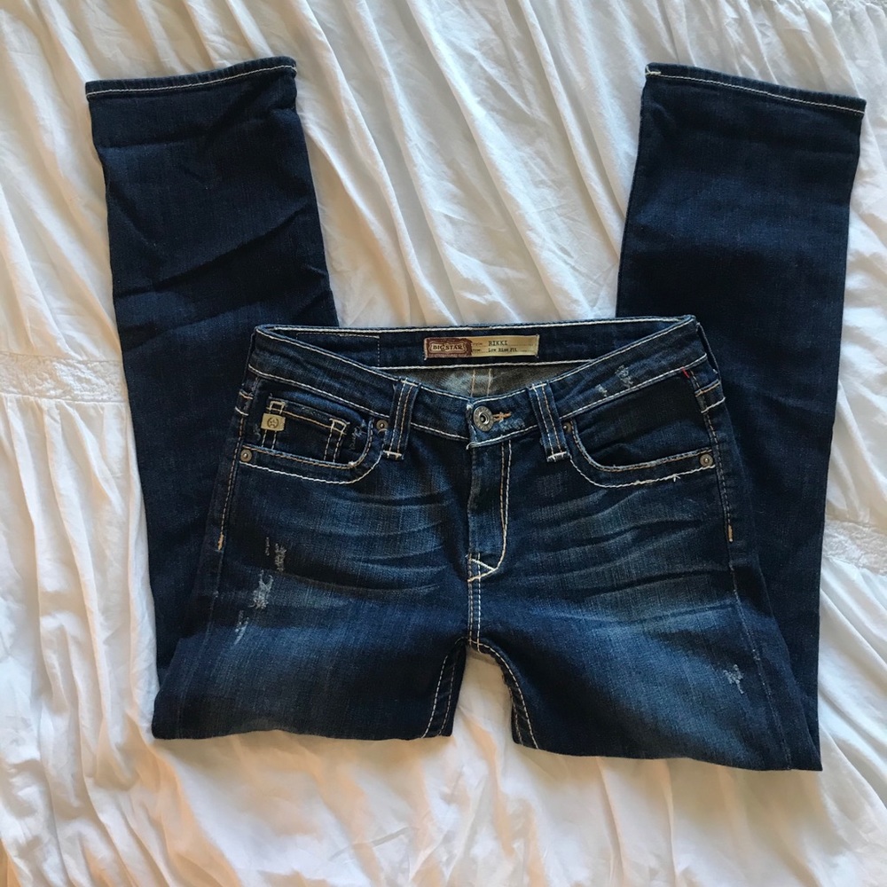 Big Star Rikki Straight Leg Cropped Jeans